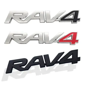 ABS RAV4 RAV-4 Logo Automobila Pismo Stražnji Prtljažnik Naljepnice Amblem Ikonu Oznaka Za Toyota Camry Chr Corolla Rav4 Yaris Prius Pribor