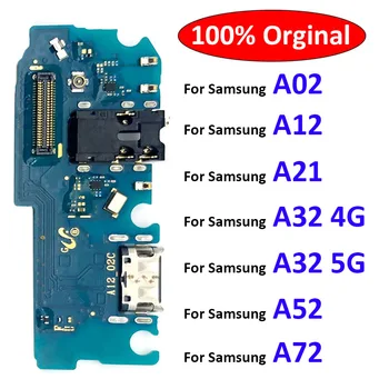 Originalna Naknada Punjača Flex Za Samsung A12 A52 A72 A02 A32 A13 a a53 4G 5G A02s A82 Priključak USB Priključka priključne Stanice Za Punjenje Fleksibilan Kabel
