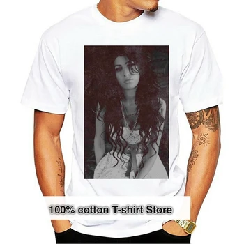 Amy Winehouse se Vratio na Crnom Poza Frank 2 Službena Majica Muška Хлопковая Majica Veličine Plus