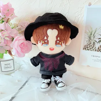 20 cm YIBO lutkarska odjeća je Odlična zamjena Majica hlače Ribarski šešir lutke, kostime i pribor za Koreja Kpop EXO idol Lutke dar DIY