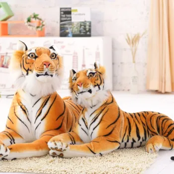 30 do 120 cm Realan Tigar i Leopard Pliš Plišane Igračke Divlje Životinje Simulacija Bijeli Tigar Jaguar Lutka Za Djecu Pokloni Za Rođendan