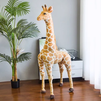 35-140 cm Div Medo Žirafa u Stvarnom Životu, Igračke Visoke Kvalitete, Plišane Životinje, Lutke, Plišane Dječje, Dječji rođendanski Poklon, Dekor Sobe