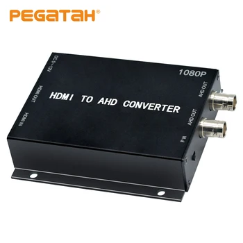 1080P Video Converter AHD Mini Video Converter Adapter Petlja s 2-kanalni AHD Vikendom Sonde CCTV Analogni Pretvarač Kamere