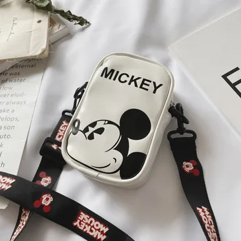 Disney torba-instant messenger crtani film Mickey Mouse dječja torba za rame za dječake i djevojčice, dječje нагрудная torba поясная torba