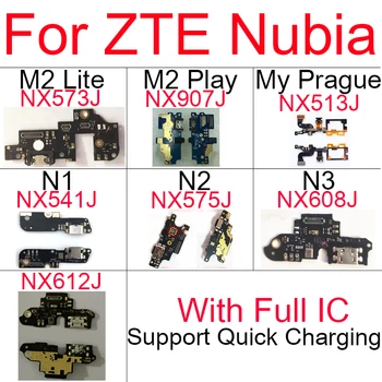 USB Punjenje Punjač Naknada Za ZTE Nubia M2 Lite NX573J M2 Play NX907J Moj Prag NX513J N1 NX541J N2 NX575J N3 NX608J NX612J