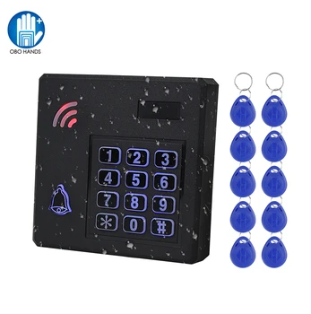 IP68 Vodootporan RFID Kontrola Pristupa Tipkovnica 125 khz EM Key Card Reader Otvarač Za Vrata Elektronski Sustav 2000 Korisnik WG26 Ulaz Izlaz