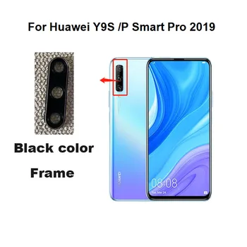 Originalni Novi Za Huawei Y9S Stražnja Kamera Stakleni Objektiv Stražnja Kamera Staklo S Okvirom Ljepilo Za Huawei P Smart Pro 2019