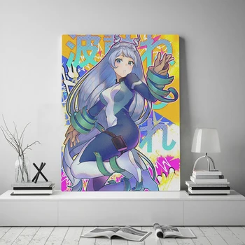 Nejire Хадо Moj Heroj Akademije anime Platnu plakat slika na zidu Knjige O Umjetnosti dekor Dnevni boravak Spavaća soba Kabinet Uređenje Doma Grafike