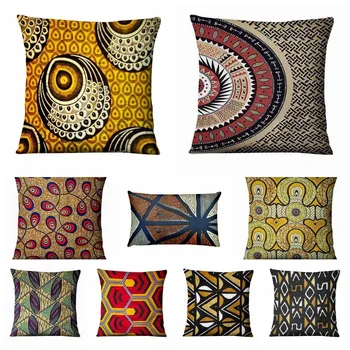 Jastučnicu S po cijeloj površini U Afričkom Stilu U retro Stilu, Apstraktne Geometrijske Jastuk, Dekorativni Jastuk, Kućnog tekstila, Jastuci