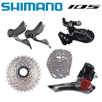 Shimano 105 R7000 Skup grupe 2x11 s Cestovni bicikl Skup grupe ST + FD + RD + CS + CN 12-25 T 11-28 T 11-30 T 11-32 T 11-34 T Ažuriranje od 5800