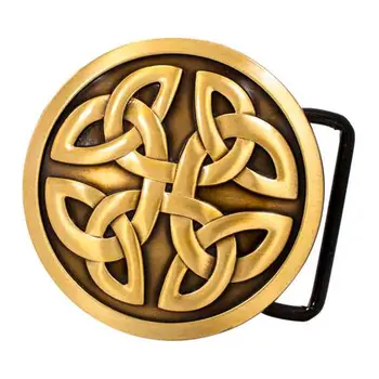 Muška Celtic Cross-Čvor Mistični Krug Gotička Kopča Za Remen Intwine