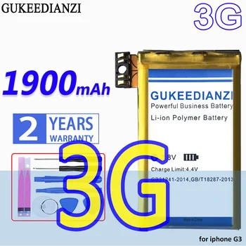 Baterija velikog kapaciteta GUKEEDIANZI iG3 za Apple iPhone 3G i iPhone 3G, 3GS i 3G S 7 8 Plus 11 pro 11pro max bateria + Pratiti NE
