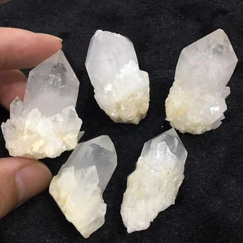 1PC prirodno Bijeli Kvarcni Kristal Klaster Neobrađeni Kamen Rock Mineralnih Uzoraka Kolekcija Home Dekor Akvarij Pribor