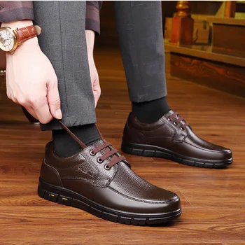 Branded muške casual cipele, Kožne muške poslovne muške cipele-Oxfords, prozračna gospodo modeliranje cipele u rimskom stilu, luksuzni natikače, лоферы 38-46
