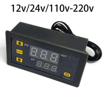 12-24-110-220 U 20A Digitalni Regulator Temperature Led Zaslon Termostat Metar Senzor Temperature Prekidač Regulatora