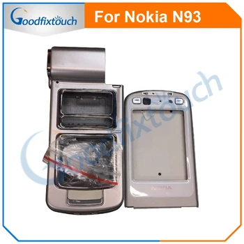 Za Nokia N93 Stražnji poklopac pretinca za baterije Stražnji poklopac Stakleni Telo Torbica sa okvirom i finim Detaljima, Rezervni Dijelovi