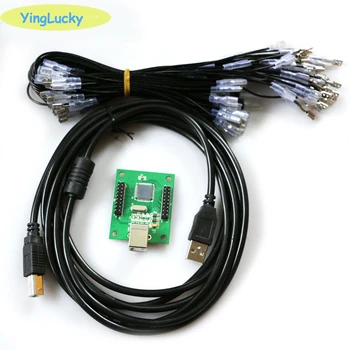 xin mo 2 Igrača Arkada na USB Kontrolerom Adapter navigacijsku tipku Priključni Kabel Komplet kabela Za Tipkovnicu MAME Naknada Koder