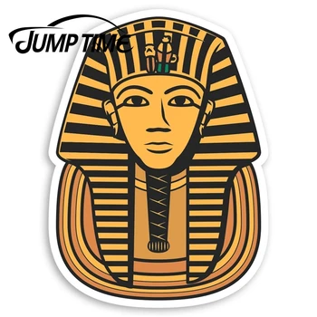 Tijekom Skoka Egipatska Maska Smrti Vinil Naljepnice - Pharaoh Egypt StickerDecal Auto Prozor Branik Auto Oprema