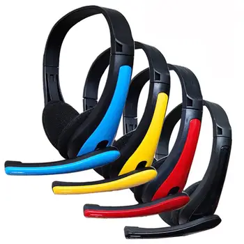 3,5 mm Stereo Gaming Slušalice Upotreba Slušalice Bas S Mikrofonima za smanjenje Buke Za Računala Telefona PS4 Šarene Auriculares