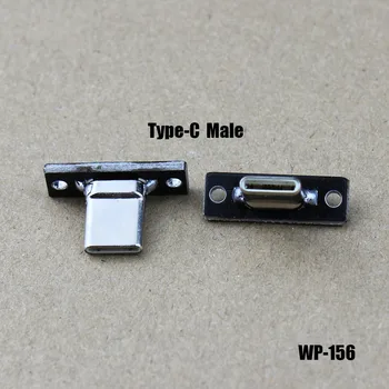 1 kom. Priključnica za spajanje kabela za punjenje podataka Type-C, Test naknada s pinskim priključkom USB USB 3.1, priključak sa fiksnom pločom WP-156