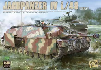 Ivica BT016 Mjerilu 1/35 Njemački Jagdpanzer IV L/48 [Ranu] Model kit