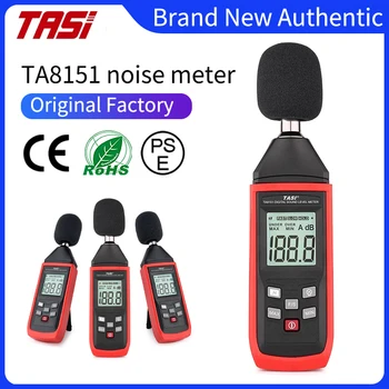 TASI TA8151 Digitalni Mjerač Razine Zvuka Tester Buke Detektor Zvuka Разборный Monitor 30-130 db Audio Mjerni Uređaj Alarm