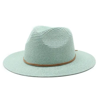 Plaža šešir voće zeleni biljni šešir je modni novi boji cilindar plaža šešir muška i ženska plaža ulica šešir od sunca, šešir s lancem šešir od sunca šešir
