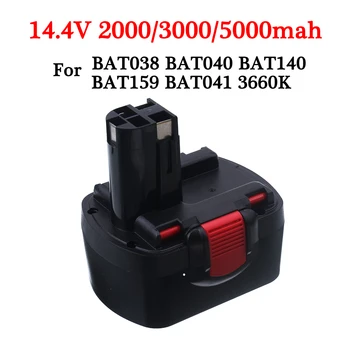 14,4 2.0/3.0 Ah 5.0 Ah Ni-CD baterija baterija baterija baterija Baterija Za Bušilice bosch BAT038 BAT040 BAT140 BAT159 BAT041 3660 NA 2607335533