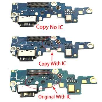 1 kom. Za Nokia X6/6,1 Plus TA-1099/1103 Type-C, USB Punjač Priključak Za Punjenje Priključak priključne stanice Fleksibilan Kabel rezervni Dijelovi Za Popravak