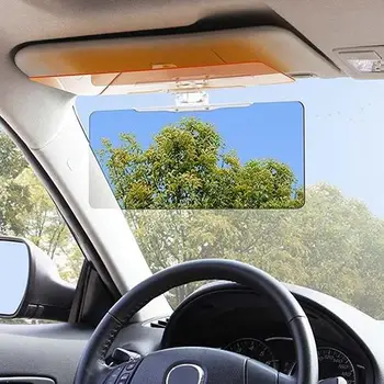 Auto štitnik za sunce-Антибликовый blokiranje UV vizir s gornjim poklopcem HD Clear View Sunshade