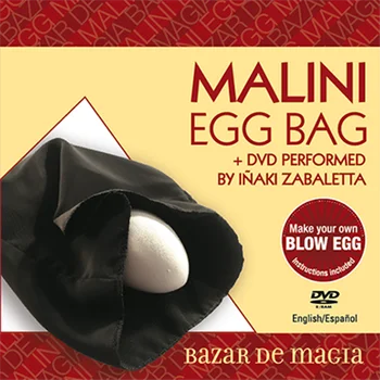 Malini Egg Bag Pro Scenic Mađioničar, Goocheltrucs Professionele izbliza,iluzija, Zabava, Ментализм,Klasični Trik