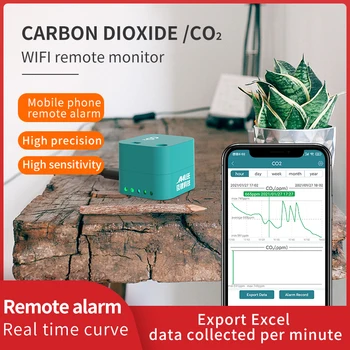 JAALEE JCO2-U CO2 Senzor, Wi-Fi Bluetooth Pametna Kuća Alarmni Uređaj za Upravljanje Daljinski Program