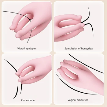 10 Načina Vibrator Za Masažu Bradavica Stimulator Klitorisa Lizanje Grudi Masturbator Rotacija Grudi Seks-Igračke za Žene