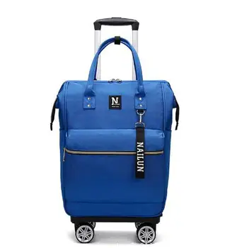 Ženska putnu torbu-ruksak s kotačima, ženski ruksak s kotačima od 20 Inča, Žensku ručnu prtljagu, torbe-kolica, 22 Inča, ženski kofer