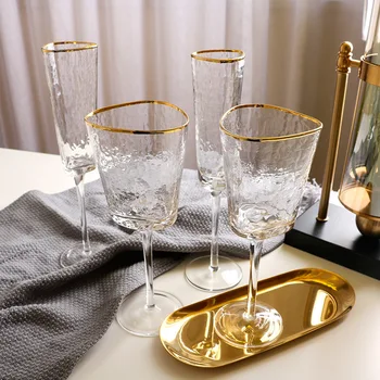 Čaše Za Vino Kristalno Kreativna Luksuzni Zlatnim Čašama Za Šampanjac Čašu-Šampanjac Europska Visok Bar KTV Noćni Show Čaše Za Vino