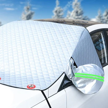 Automatsko poklopac vjetrobranskog stakla Zimska zaštita od smrzavanja, Zaštita od snijega, Zaštita od smrzavanja, zaštita od sunca, zaštita od sunca, sva godišnja doba, Štiti auto pribor