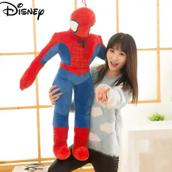 Disney Slatka Akcija Anime Lik Spider-Man Crtani Film Mekana Lutka Pliš Igračku Dječje Tkiva Jastuk Uređenje Dječje Sobe Božićni Poklon