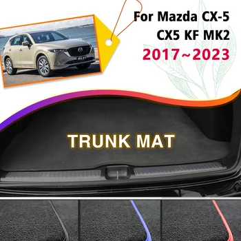 Auto-Tepih Prtljažnika Mazda CX-5 CX5 CX 5 KF MK2 2017 ~ 2023 2018 2022 Prtljažnik Teretni Brod Polica Stražnji Prtljažnik Багажный Mat Pribor