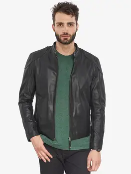 VAINAS, Europski Brand, Muška jakna od Kože Bizona Premium klase, muške zimske moto jakna od Prave kože, biciklistički jakne, ROMEO