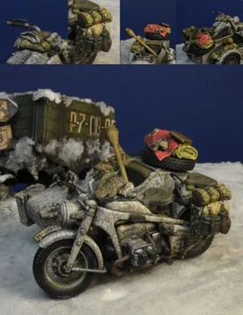 1/35 Smola Figurica model postavlja WW2 pribor za motocikle (bez motor) U dijelovima i неокрашенном obliku