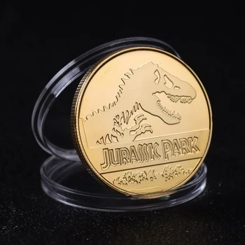 REPLIKA Prigodna Kovanica Medaljon Ikone Kovanice Jurassic Park Dinosaura Kovanice