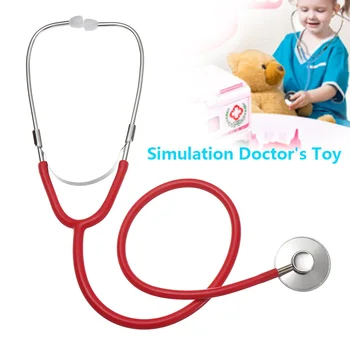 Novi Dječji Plišani Stetoskop, Simulira Igračku Liječnika Obiteljske Igre za Roditelje i Djecu, Imitacija Plastični Pribor za Stetoskop, 7 Boja