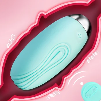 Skok Jaje Vibrator za G-spot Vibrator Klitoris Stimulira Seks-Igračke Za Žene Bežični Daljinski Upravljač Ženski Masturbator 10 Frekvencija