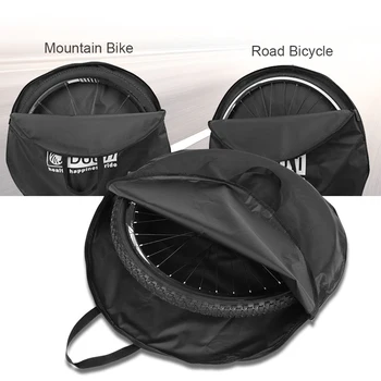 Torbe za nošenje kotača, prednje ili stražnje kotače, mountain bike, Bicikl kotač, Najlon folijom za pohranu na munje, dostupne su u 3 veličine
