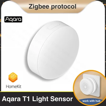 Senzor Svjetla Aqara Senzor Svjetline T1 Zigbee 3,0 Pametan dom Detektor Svjetla Magnetski Za Apple IOS Homekit I aplikacije Aqara Home
