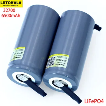 LiitoKala 3,2 U 32700 6500 mah LiFePO4 Baterija 35A Kontinuirano Pražnjenje Maksimalna 55A Baterija velike snage + Nikla listovi DIY