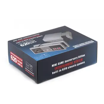 Mini tv handheld konzola igrači Dječak prijenosni retro arkadna konzole za video-igre sa 620 Različitim Ugrađenim Igrama