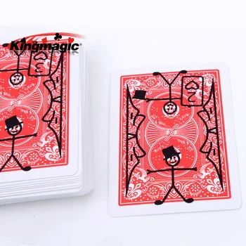 1 Špil Crtani Kartice Čarobne Trikove Je Kartaška Igra Magic Karta Za Igranje-Crtani Stvorenja Animacija Predviđanje Zabavan Trik Mađioničar Trik Iluzije