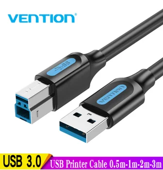 Vention USB Kabel za Pisač USB 3,0 2,0 Tip A Priključak B Штекерный Kabel za Canon i Epson HP ZJiang Pisač Naljepnica DAC USB Pisač