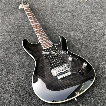 24 Lada Heavy Metal Rock Bake Палисандровый Vrat Maple Vrat Telo Od Mahagonija Kvalitetna električna gitara